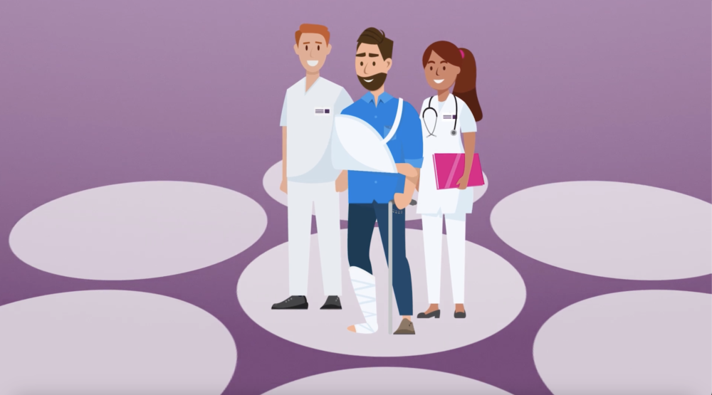 Nursing animation